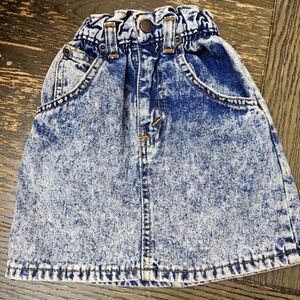Vintage Denim girl skirt size 4T Mc KIDS